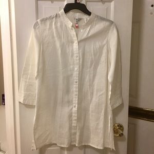PS 100% Linen Laura Ashley Top